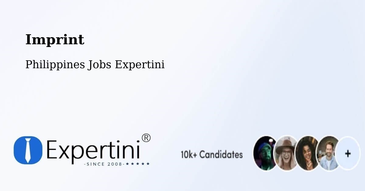 Imprint – Concepcion - Philippines Jobs Expertini